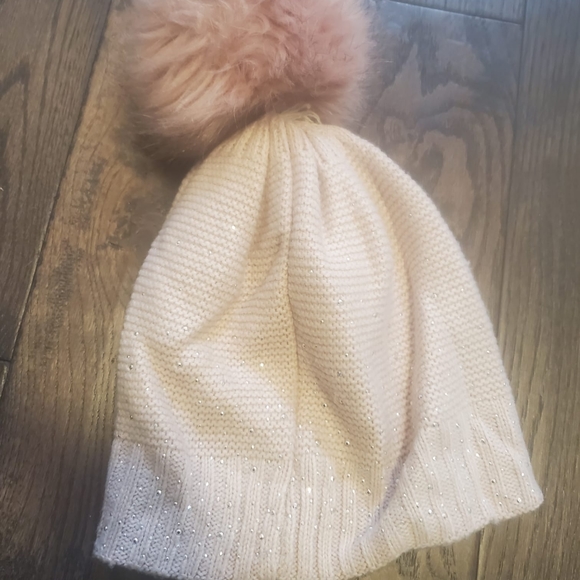 Le chateau toque/ knitted beanie hat with rhinestones - Picture 5 of 6